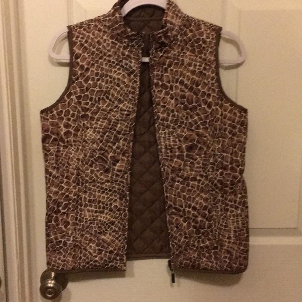 Three hearts reversible vest